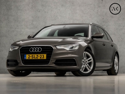 Audi A6 Avant 2.0 TFSI S-Line Sport 180Pk Automaat (2X S-LINE, GROOT NAVI, BOSE AUDIO, TREKHAAK, LEDER, SPORTSTOELEN, PARKEERSENSOREN, XENON, DAKRAILS, ELEK PAKKET, NIEUWSTAAT)