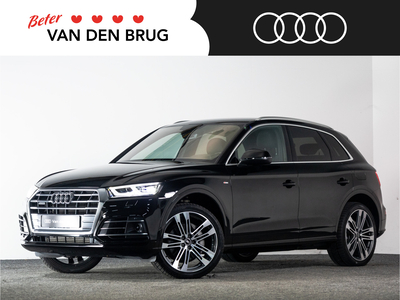 AUDI Q5 S-Line 50 TFSI e 299 PK QUATTRO | LED | Trekhaak | Adaptieve Cruise Control | Keyless | Stoelverwarming |