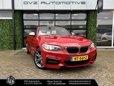 BMW 2 Serie Cabrio M240i High Executive | H/K Sound | Camera | 71DKM | Uniek