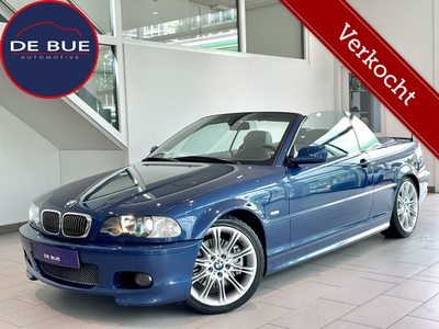 BMW 3-serie Cabrio 330Ci Executive, Collectors item, Hardtop, M-Sport, Topas blauw, Full Option