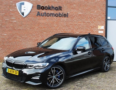 BMW 3-serie Touring 330i M-sport 258PK, Virtual, Leer, HiFi (1e eig. NL-auto met NAP)