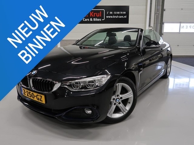 BMW 4-serie Cabrio 430i High Executive Sport 252pk Zwart