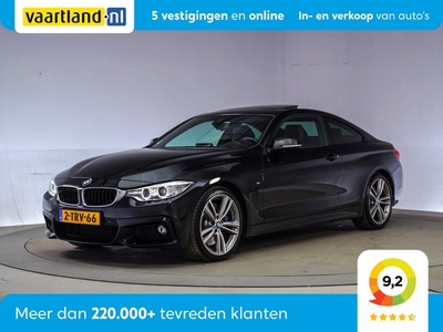 BMW 4 Serie COUPE 435i M Sport High Executive Aut. [ Schuifdak Navi prof. Leder ]