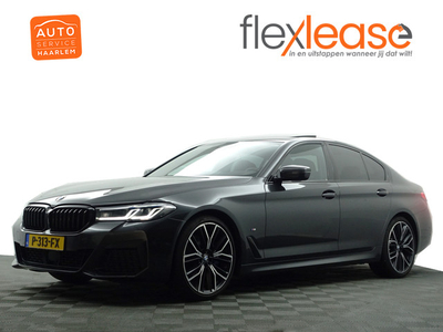 BMW 5 Serie 530i M Performance Aut- Schuifdak, Sport Uitlaat, Sfeerverlichting, Head Up, Memory Seats, Laser Led