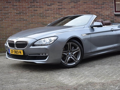 BMW 6-serie Cabrio 640i High Executive '11 Xenon Leder Clima Navi Inruil mogelijk