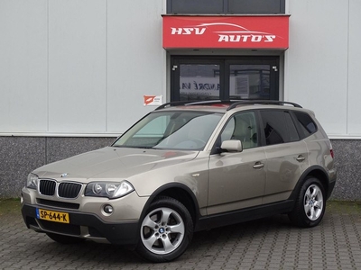 BMW X3 2.0d Executive leer PANODAK automaat airco 2007