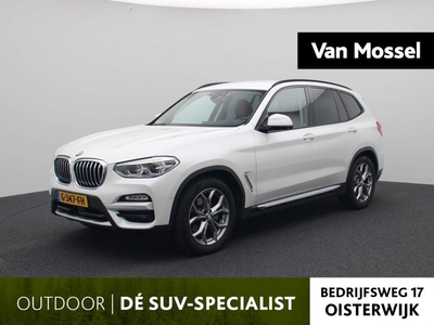 BMW X3 xDrive20i High Executive | LEDER | NAVIGATIE | 360-CAMERA | HEAD UP DISPLAY | STOELVERWARMING | ELELKTRISCHE ACHTERKLEP | ADAPTIVE CRUISE CONTROL | LED KOPLAMPEN | WEGKLAPBARE TREKHAAK |