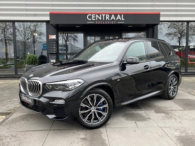 BMW X5 XDrive45e High Exe M-Sport 395PK|Pano|Harman/Kardon|360Camera|HUD|SoftClose|Memory|Keyless|Leder