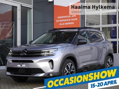 Citroen C5 Aircross 1.2 Hybrid ë-Series | Nieuwe auto | Automaat | Navigatie | Camera | Lichtmetalen velgen | Adaptive Cruise Control | Keyless entry en start | Elektrisch verstelbare bestuurdersstoel