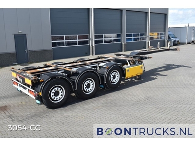 D-Tec FLEXITRAILER HD 2x20-30-40-45ft HC * STEERING AXLE