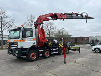 DAF CF 85.380 8X4 + FASSI F900XP.26 + REMOTE - MANUAL GEAR