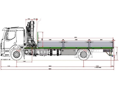 DAF XB 310 FA XB 310 FA met HIAB IX-HiPro 162 E-4