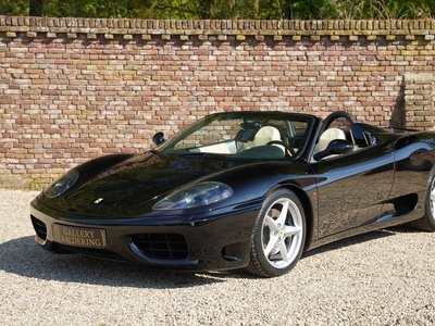 Ferrari 360 Modena Spider F1 Low kilometers example, Livery in 