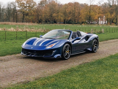 Ferrari 488 Pista Spider, Full Carbon, Lift, JBL, Stripe Nart