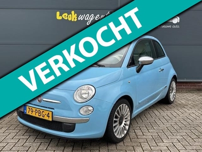 Fiat 500 0.9 TwinAir Lounge *carplay schuifdak * VERKOCHT *