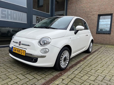 Fiat 500 1.2 Black & White Automaat, Topstaat!