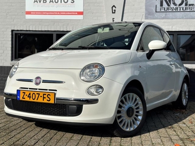 Fiat 500 1.2 Lounge Airco USB Panoramadak APK t/m 31-10-2025