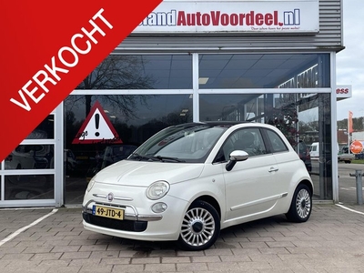 Fiat 500 1.2 Lounge /Automaat/Panodak/parelmoerlak/