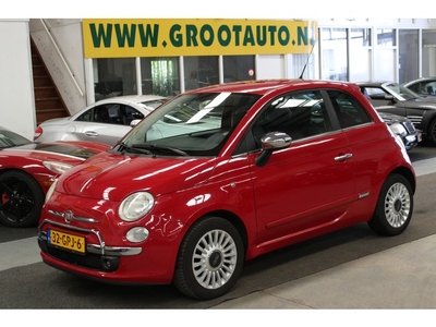 Fiat 500 1.2 Sport Airco, Half lederen interieur