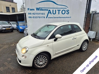 Fiat 500 1.2 Sport automaat Half leder Nap (bj 2010)