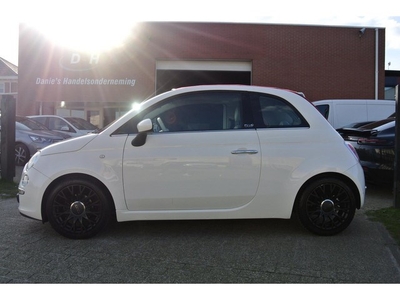 Fiat 500 C 0.9 TwinAir Lounge airco half leder inruil