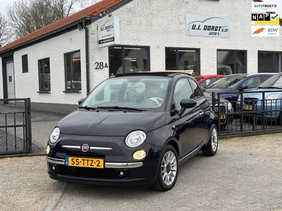 Fiat 500 C 0.9 TwinAir Lounge airco, super mooie auto!