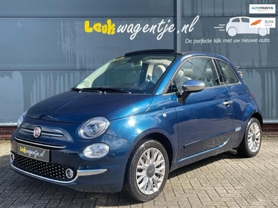 Fiat 500 C 0.9 TwinAir Turbo Lounge Cabrio 105 PK *VERKOCHT*