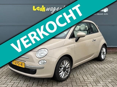 Fiat 500 C 0.9 TwinAir Turbo Lounge Cabrio * VERKOCHT *