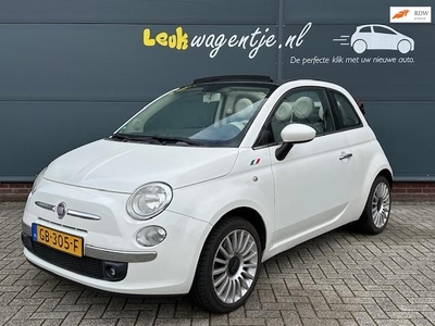 Fiat 500 C 1.4 Lounge Cabrio *100 PK *zesbak *16