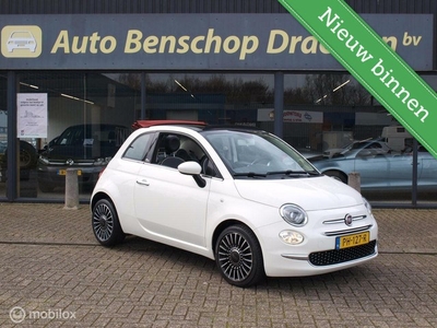 Fiat 500 TwinAir Turbo Lounge Cruise Velgen16 Navi Bluetooth