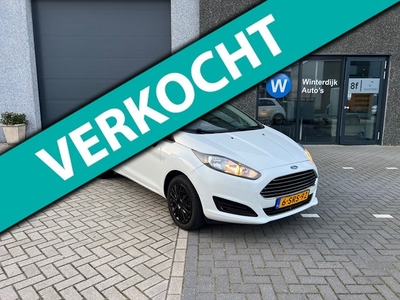 Ford Fiesta 1.0 Style Airco! Navigatie! Nap! 3Drs! Wit!