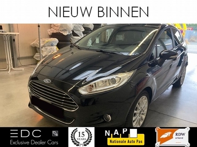 Ford Fiesta 1.0 Titanium X 92 kW 125 pk Leder Zwart PDC