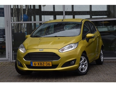 Ford Fiesta 1.6 TDCi Lease Titanium Airco Led Camera Navi.