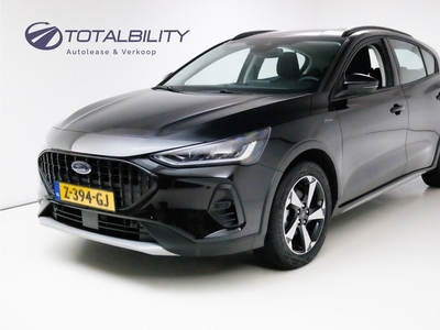 Ford Focus 1.0 EcoBoost Active Hybrid 125 PK Automaat Stoel-, Stuur- en voorruitverwarming, Cruise, Draadloze tel. lader, Sync4 Navigatie