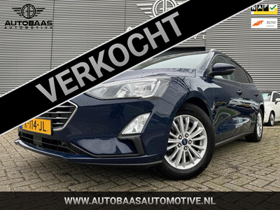 Ford Focus Wagon 1.0 EcoBoost Titanium X Business AUTOMAAT |NL-AUTO |NAP |1EIG |NAVI |CLIMATE CONTROL |CAMERA |TREKHAAK| BTW|