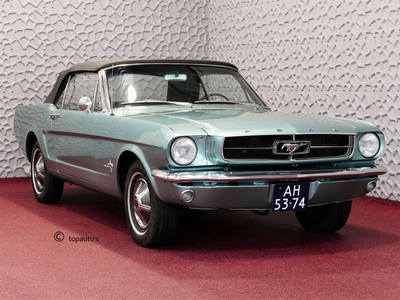 Ford Mustang Convertible 6 CYL LIJN AUTOMAAT 1965