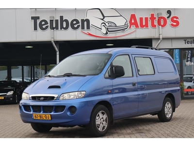 Hyundai H 200 2.5 TCI Luxe lang DC Marge, Airco, Dubbel