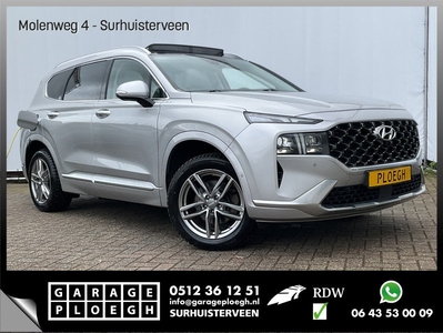 Hyundai Santa Fe 7-Pers 1.6 T-GDI 271pk PHEV Plug In Premium Vol opties! Pano Leer Carplay Trekhaak Stoelverw. Stoelkoeling Plug-in 7-persoons