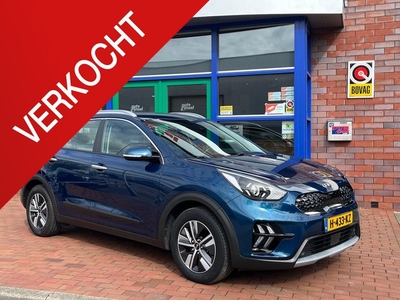 Kia Niro 1.6 GDi Hybrid DynamicLine half leder en navigatie!