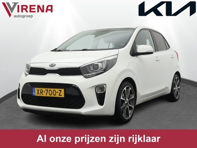 Kia Picanto 1.0 CVVT Design Edition - Lederen bekleding - Navigatie - Climate Control - Fabrieksgarantie tot 03-2026