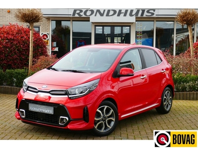 Kia Picanto 1.0 DPi Automaat GT-Line 67 PK **Leder/Navi/Camera/Climate/Cruise/PDC/15