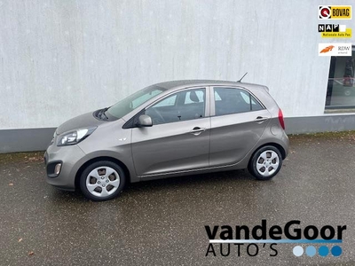 Kia Picanto 1.2 CVVT ISG Comfort Pack, '12, 5-drs, 146000 km, airco en een nieuwe apk !