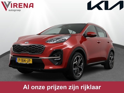 Kia Sportage 1.6 T-GDI 4WD GT-PlusLine Automaat - 1600KG Trekgewicht! - Schuif-/kanteldak - Stoel-/Stuur verwarming - JBL Audio - Trekhaak - Fabrieksgarantie tot 03-2026