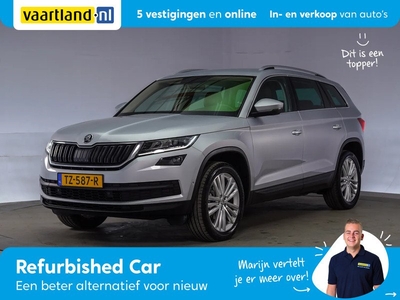 Škoda Kodiaq 1.5 TSI Style Business Aut 7pers. [ Leder Cam Stoelverwarming Nav Led ]