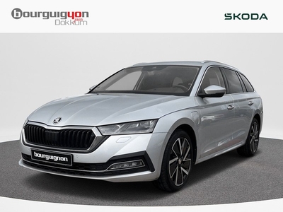 Škoda Octavia Combi 1.4 TSI iV PHEV 204 pk | Clima | Leder |Standkachel | Stoel verwarming/ventilatie | ERGO |