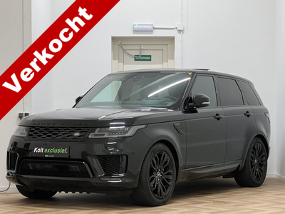 Land Rover Range Rover Sport 2.0 P400e HSE Dynamic Black Pack 404 PK / Panoramadak / Head Up / Luchtvering / 21