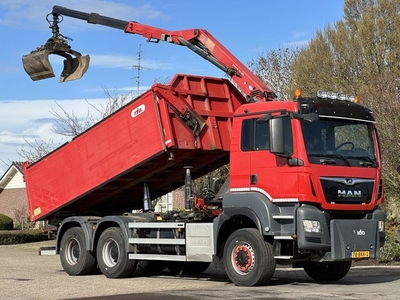 MAN TGS 28/420 Z-Kraan/3 zijdige kipper 6x6!!2018!!ZERO