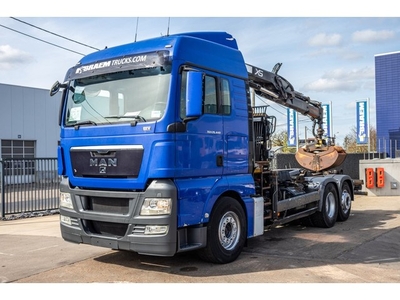 MAN TGX 25.440 LL - HIAB 122 PRO (bj 2009, automaat)