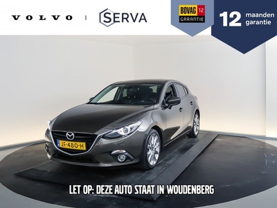 Mazda 3 GT-M Parkeercamera Stoelverwarming Head-up