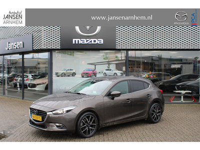 Mazda 3 HB 2.0 SkyActiv-G 120 GT-M , Automaat, Leder, Bose, Adap.Cruise, Navi, Apple Carplay, HUD, Camera, PDC, LMV 18 Inch, Stuur/Stoelverwarming